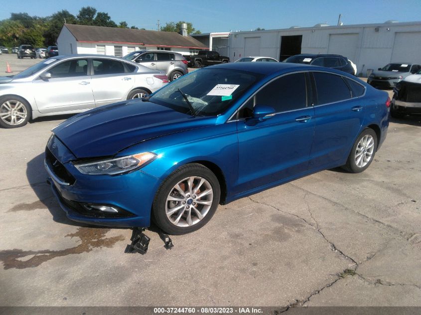 2017 FORD FUSION - 3FA6P0HD5HR112808