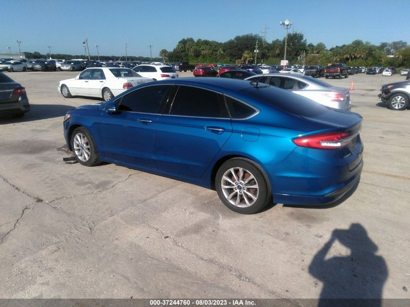 2017 FORD FUSION - 3FA6P0HD5HR112808