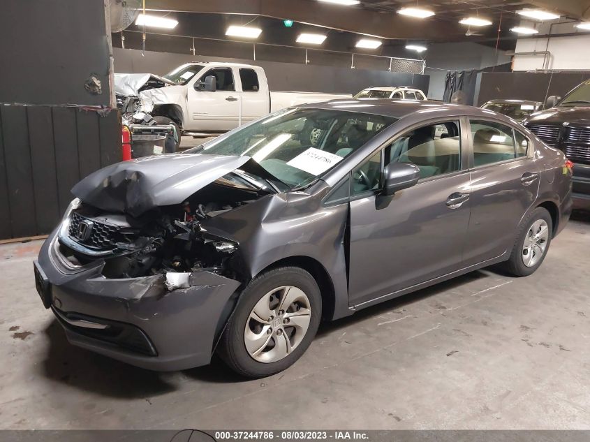 2015 HONDA CIVIC SEDAN LX - 19XFB2F50FE291067