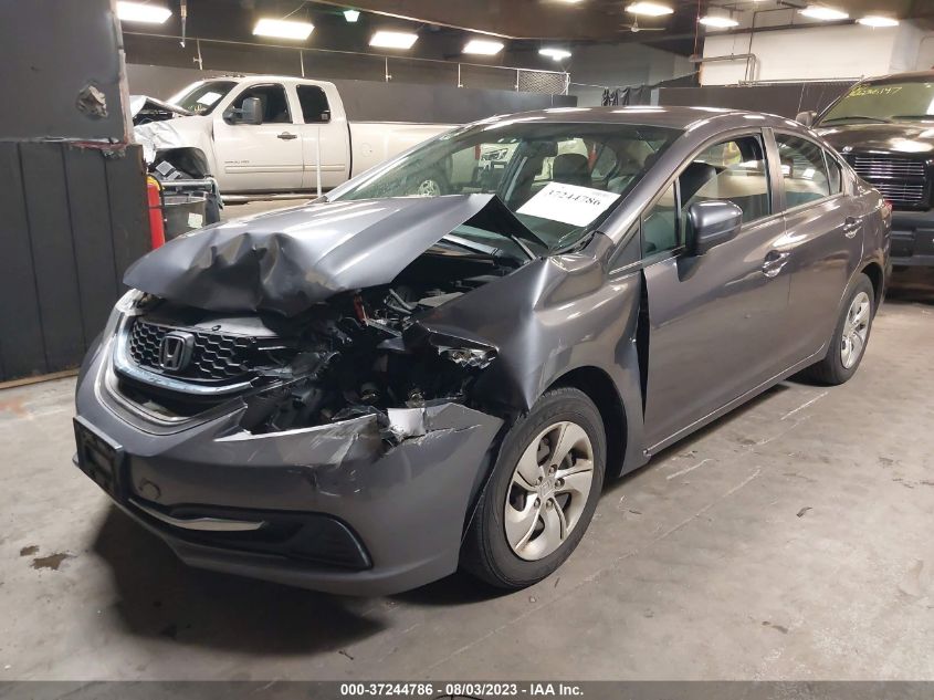 2015 HONDA CIVIC SEDAN LX - 19XFB2F50FE291067