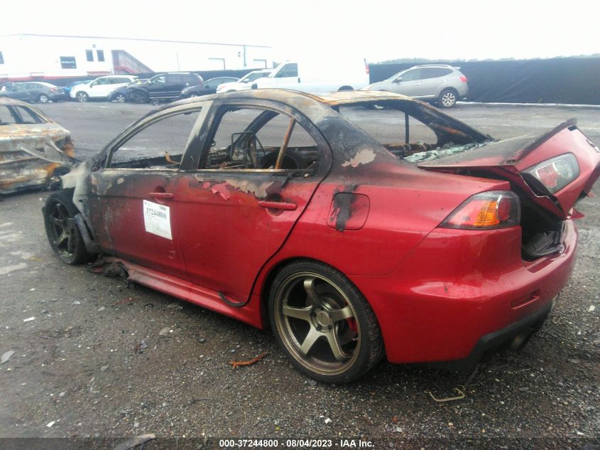 2014 MITSUBISHI LANCER EVOLUTION MR JA32W5FV1EU010686