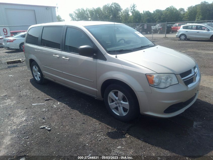 2013 DODGE GRAND CARAVAN SE - 2C4RDGBG4DR609067