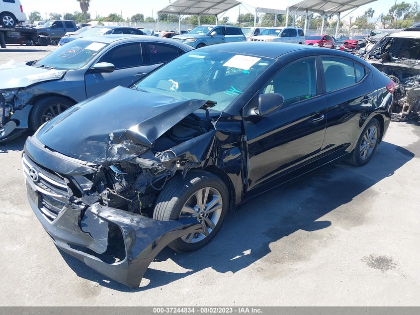 VIN KMHD84LF9HU072798 2017 HYUNDAI ELANTRA SE