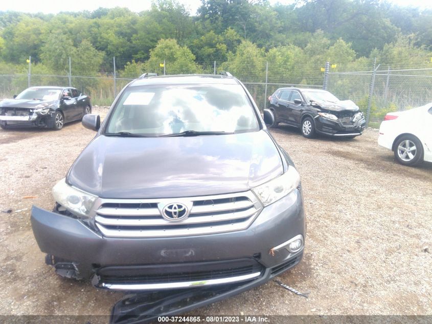 2013 TOYOTA HIGHLANDER LIMITED - 5TDDK3EH9DS194896