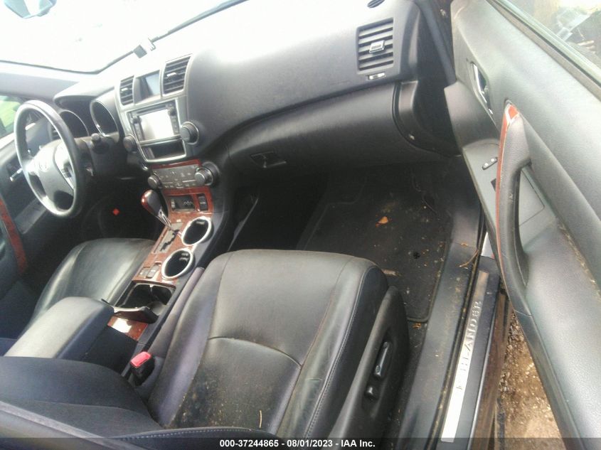 2013 TOYOTA HIGHLANDER LIMITED - 5TDDK3EH9DS194896