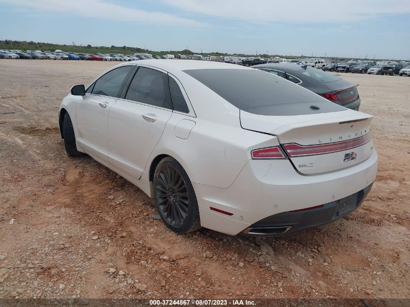 2013 LINCOLN MKZ HYBRID - 3LN6L2LUXDR812208