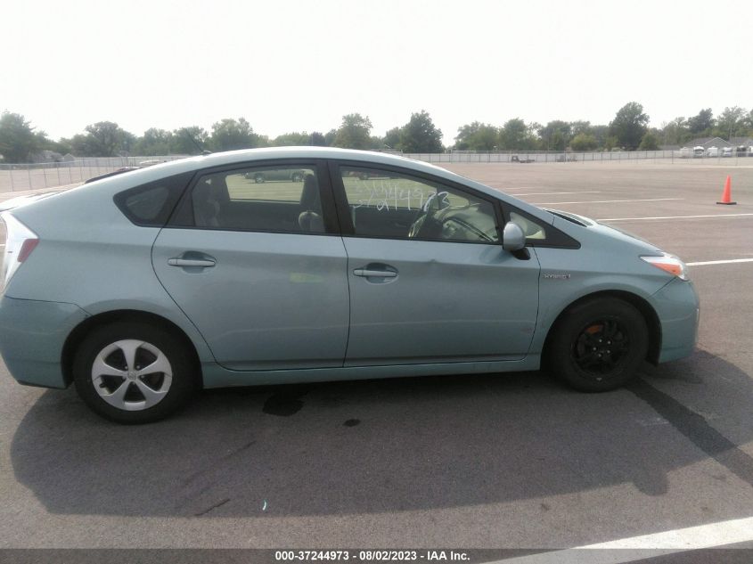 2013 TOYOTA PRIUS ONE/TWO/THREE/FOUR/FIVE - JTDKN3DU6D1727443