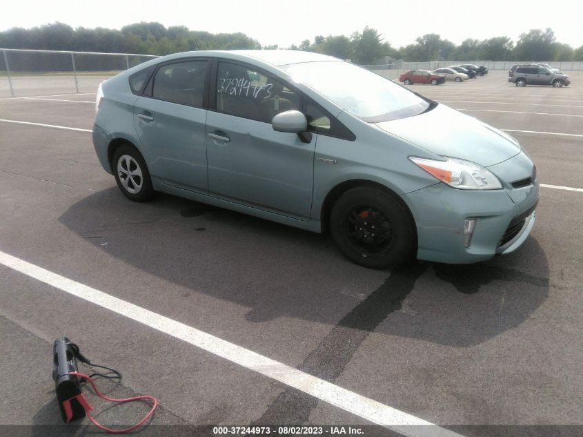 2013 TOYOTA PRIUS ONE/TWO/THREE/FOUR/FIVE - JTDKN3DU6D1727443