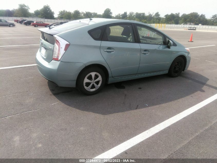 2013 TOYOTA PRIUS ONE/TWO/THREE/FOUR/FIVE - JTDKN3DU6D1727443