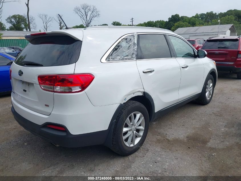 2016 KIA SORENTO LX/L - 5XYPG4A32GG135639