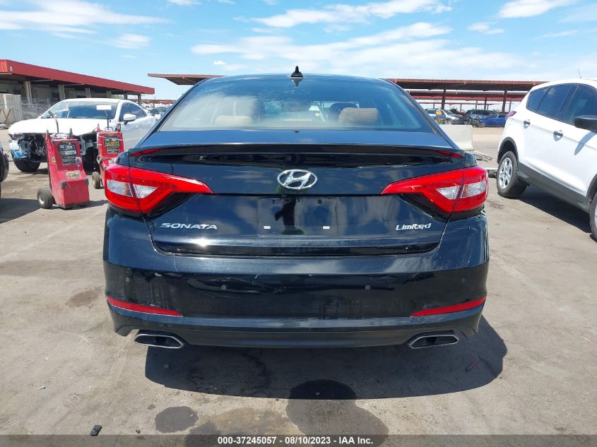 2015 HYUNDAI SONATA 2.4L LIMITED - 5NPE34AF1FH107755