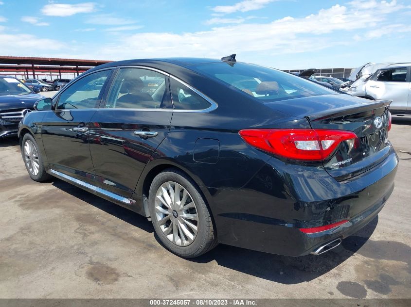 2015 HYUNDAI SONATA 2.4L LIMITED - 5NPE34AF1FH107755