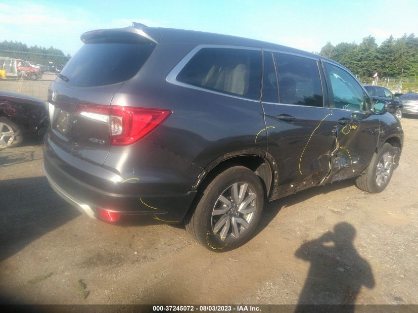 2019 HONDA PILOT EXL - 5FNYF6H48KB024577