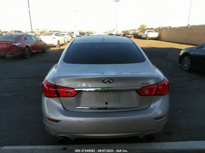 2016 INFINITI Q50 2.0T PREMIUM - JN1CV7AP4GM203756