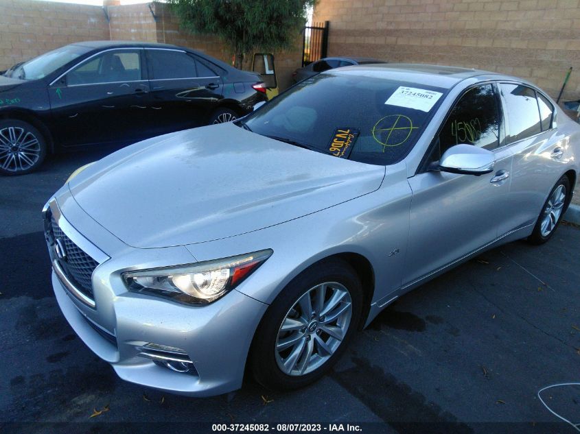 2016 INFINITI Q50 2.0T PREMIUM - JN1CV7AP4GM203756