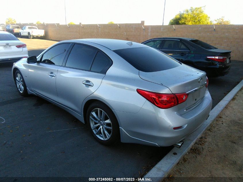 2016 INFINITI Q50 2.0T PREMIUM - JN1CV7AP4GM203756