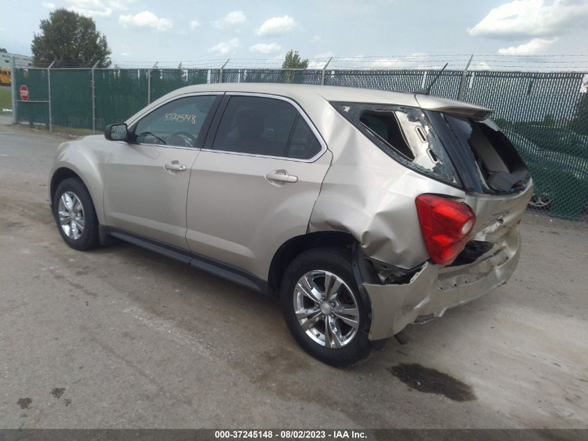 2013 CHEVROLET EQUINOX LS - 2GNALBEK0D6362304