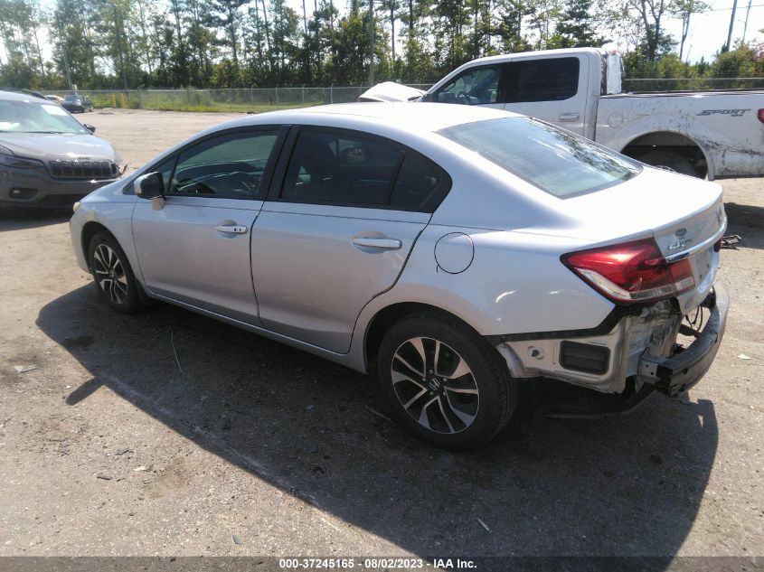 2015 HONDA CIVIC SEDAN EX - 19XFB2F89FE010166