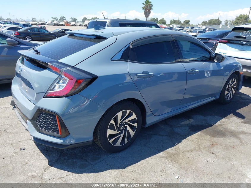 VIN SHHFK7H22HU404643 2017 HONDA CIVIC HATCHBACK LX