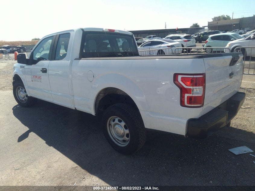 VIN 1FTEX1CBXJKD81964 2018 FORD F-150 XL