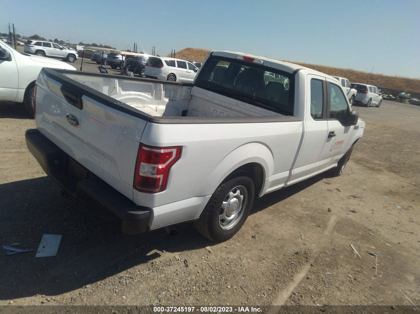 VIN 1FTEX1CBXJKD81964 2018 FORD F-150 XL