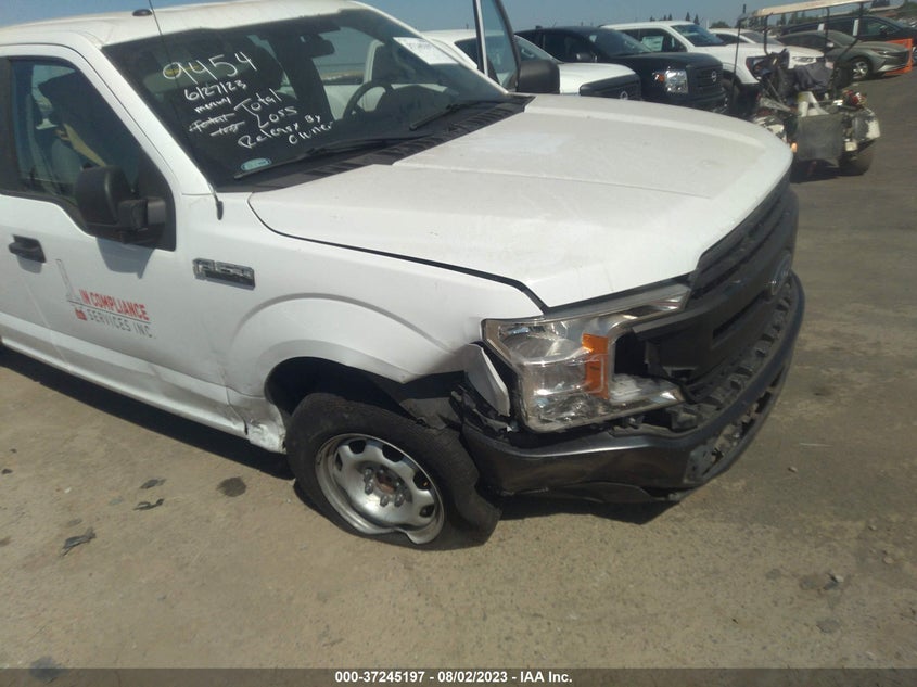 VIN 1FTEX1CBXJKD81964 2018 FORD F-150 XL