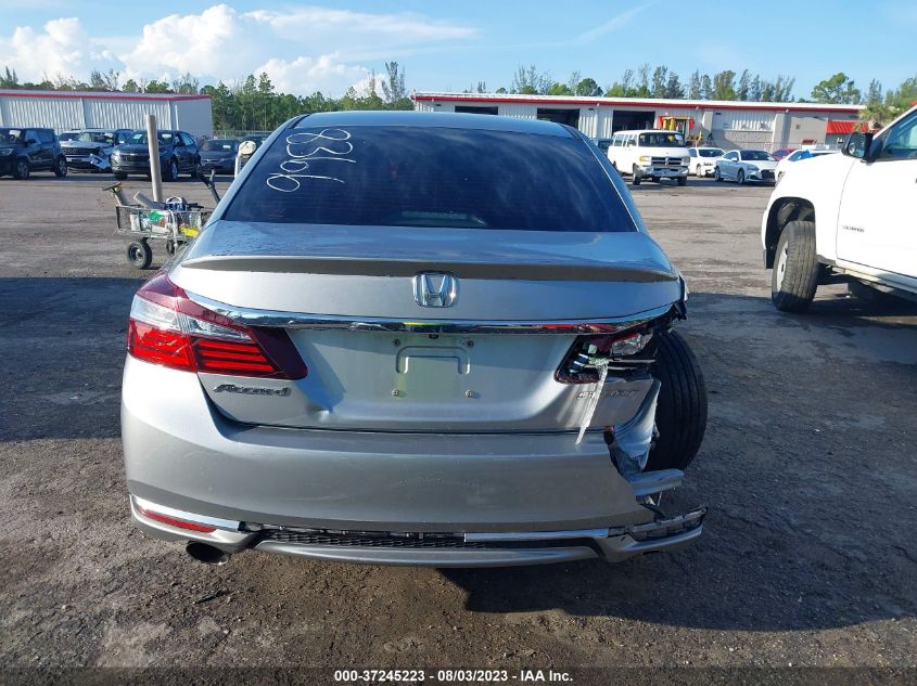 2017 HONDA ACCORD SEDAN SPORT - 1HGCR2F55HA068366