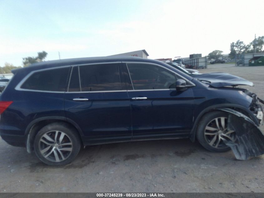 2017 HONDA PILOT ELITE - 5FNYF6H01HB085288