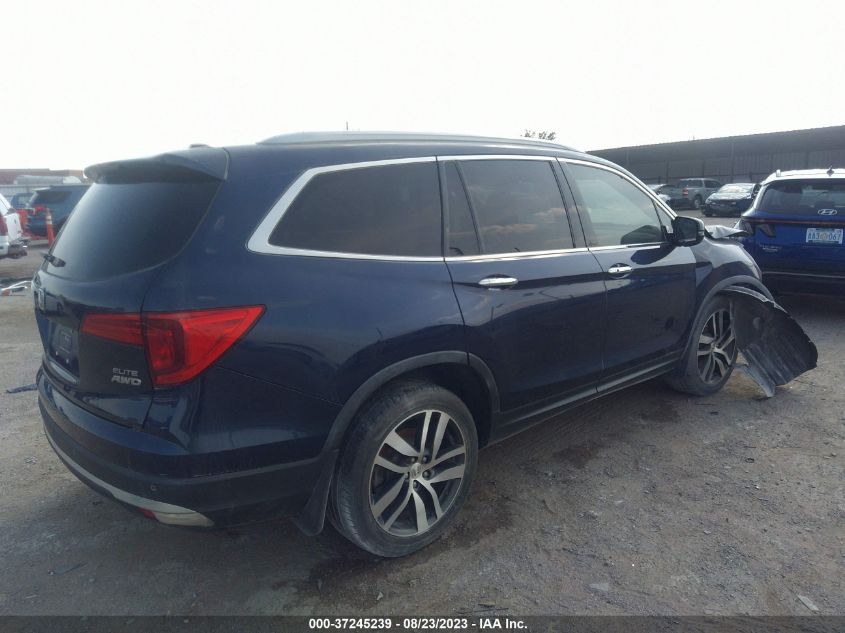 2017 HONDA PILOT ELITE - 5FNYF6H01HB085288
