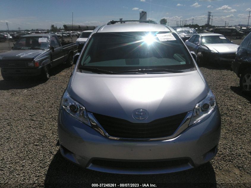 2014 TOYOTA SIENNA LE - 5TDKK3DC3ES447662