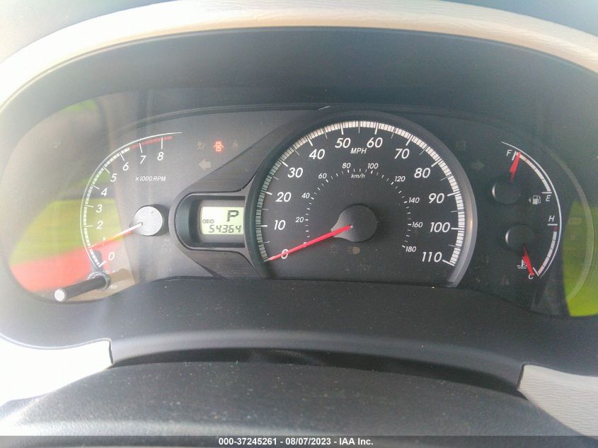 2014 TOYOTA SIENNA LE - 5TDKK3DC3ES447662