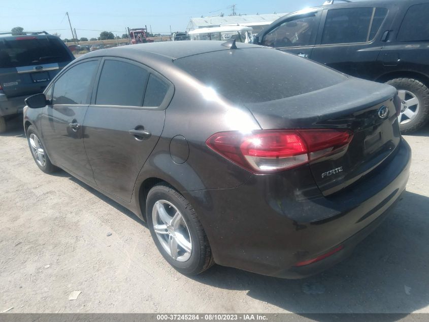 2017 KIA FORTE LX - 3KPFK4A73HE066357