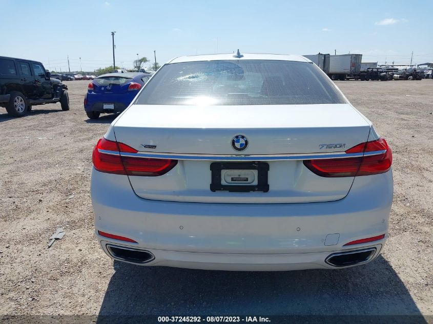 2016 BMW 7 SERIES 750I XDRIVE - WBA7F2C55GG421002