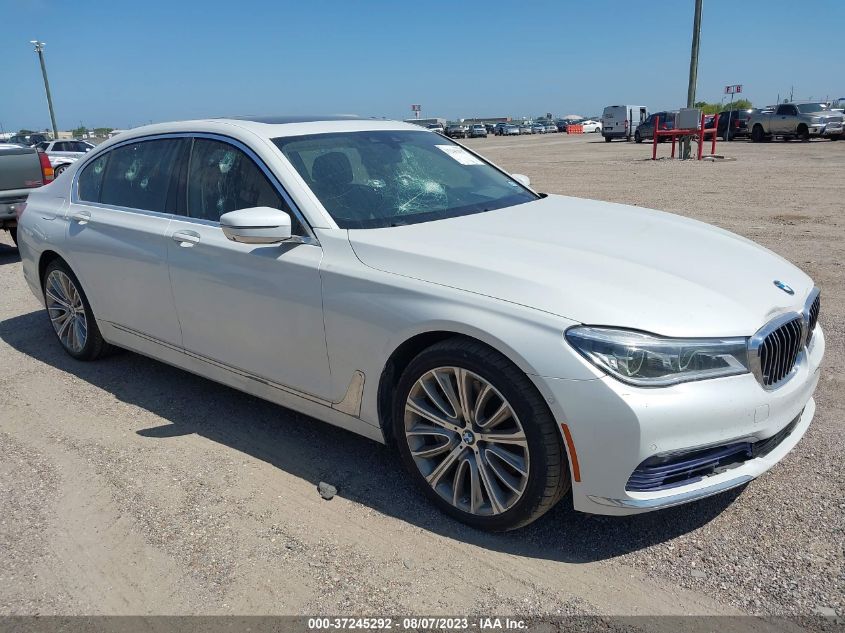 2016 BMW 7 SERIES 750I XDRIVE - WBA7F2C55GG421002