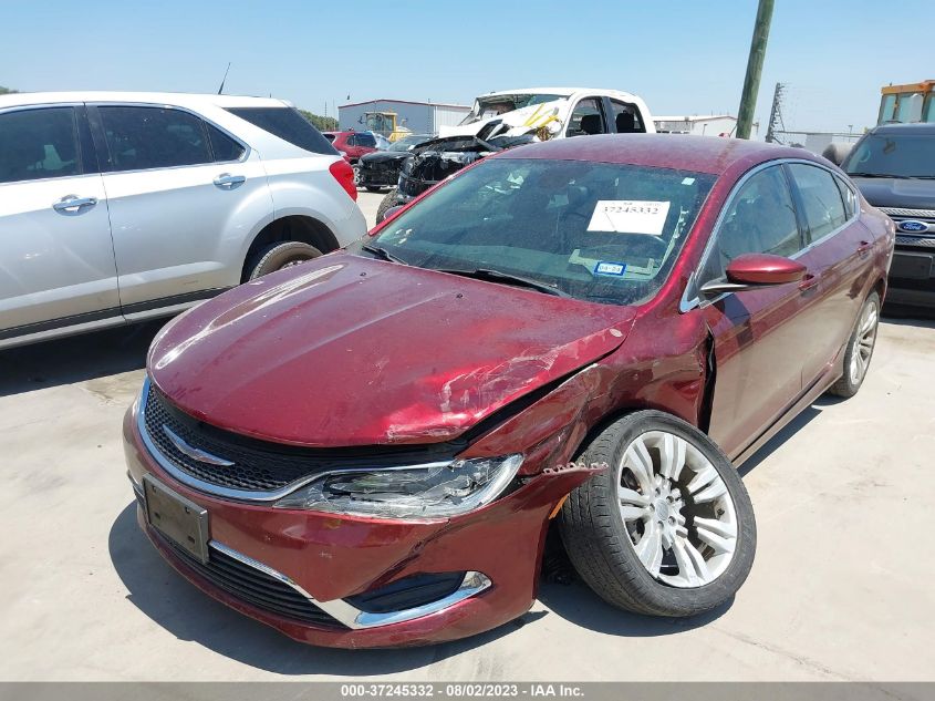 2015 CHRYSLER 200 LIMITED - 1C3CCCAB3FN627054
