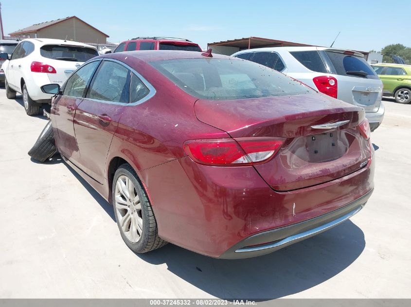 2015 CHRYSLER 200 LIMITED - 1C3CCCAB3FN627054