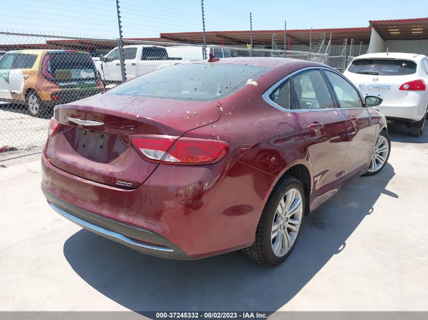 2015 CHRYSLER 200 LIMITED - 1C3CCCAB3FN627054