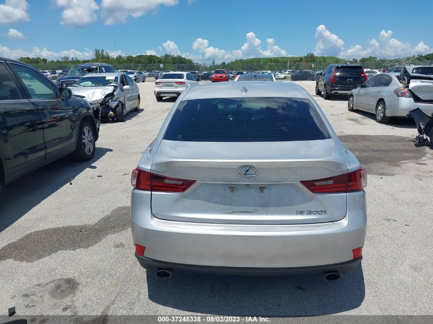 2016 LEXUS IS 200T - JTHBA1D23G5012727