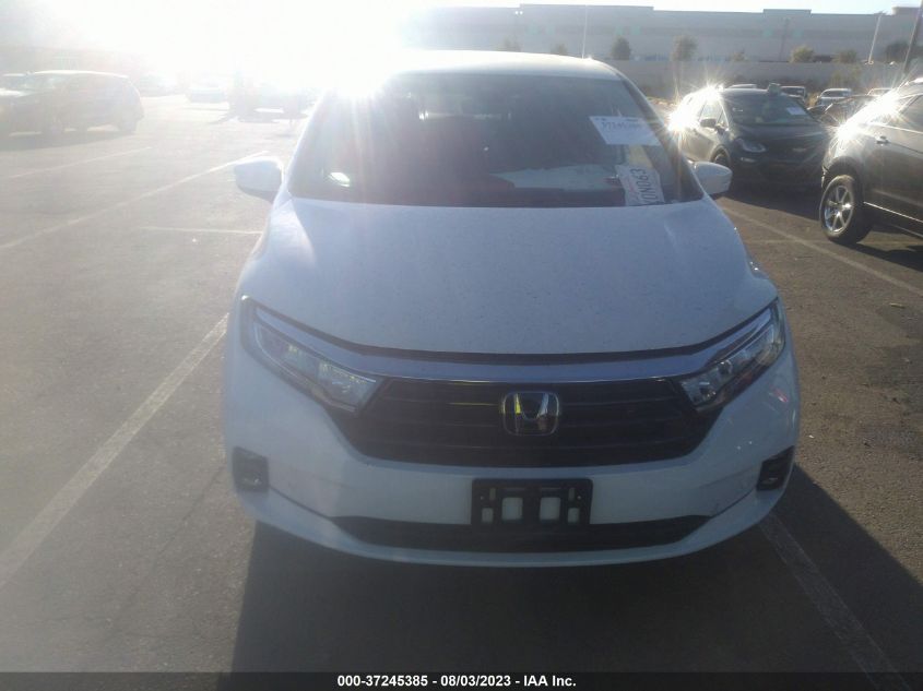 2022 HONDA ODYSSEY TOURING - 5FNRL6H88NB021862