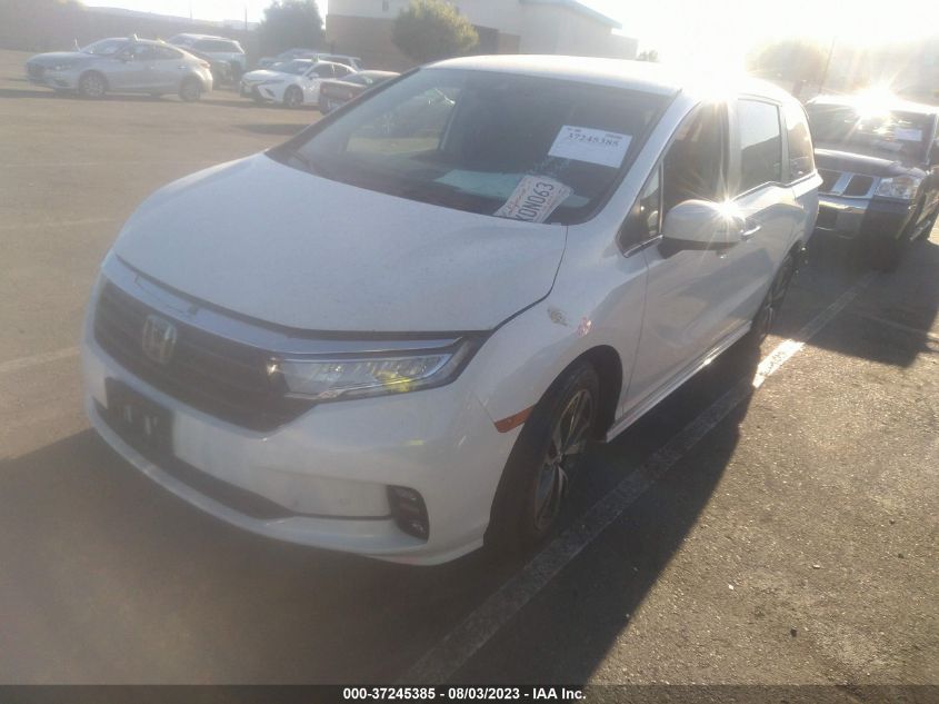 2022 HONDA ODYSSEY TOURING - 5FNRL6H88NB021862