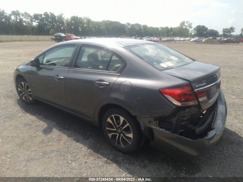 2013 HONDA CIVIC SDN EX-L - 19XFB2F99DE010853