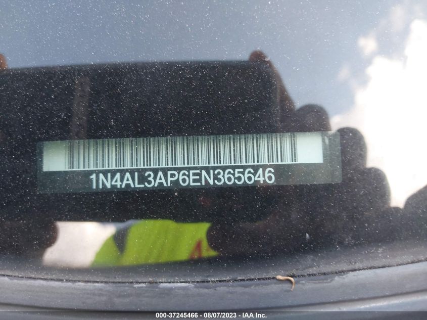 2014 NISSAN ALTIMA 2.5 S - 1N4AL3AP6EN365646