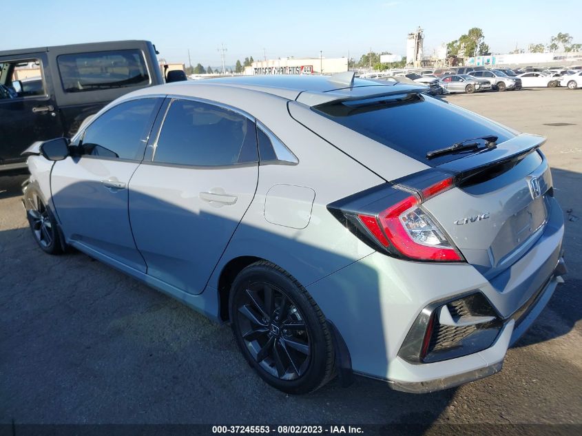 2020 HONDA CIVIC HATCHBACK EX - SHHFK7H63LU407580