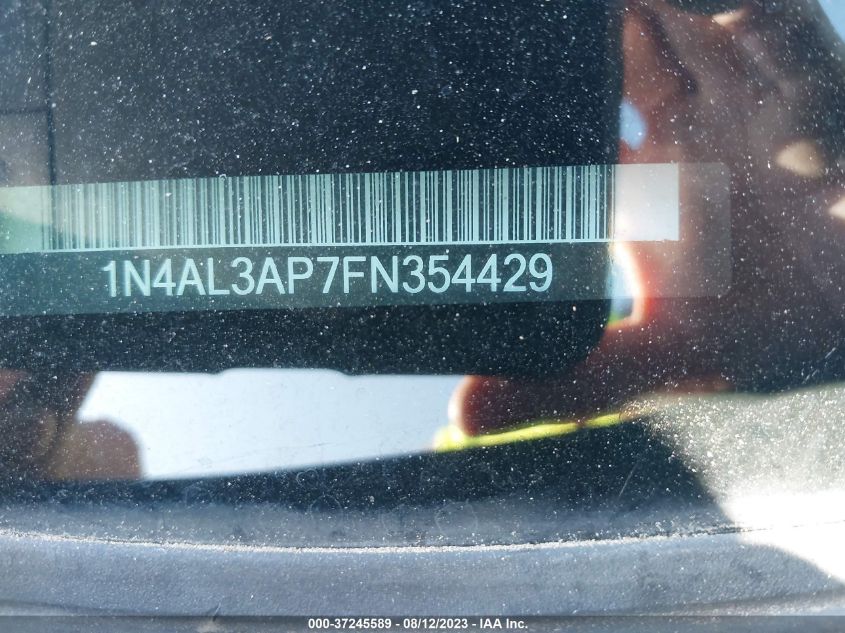 2015 NISSAN ALTIMA 2.5 - 1N4AL3AP7FN354429