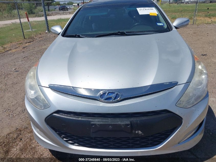 2015 HYUNDAI SONATA HYBRID LIMITED - KMHEC4A40FA130297