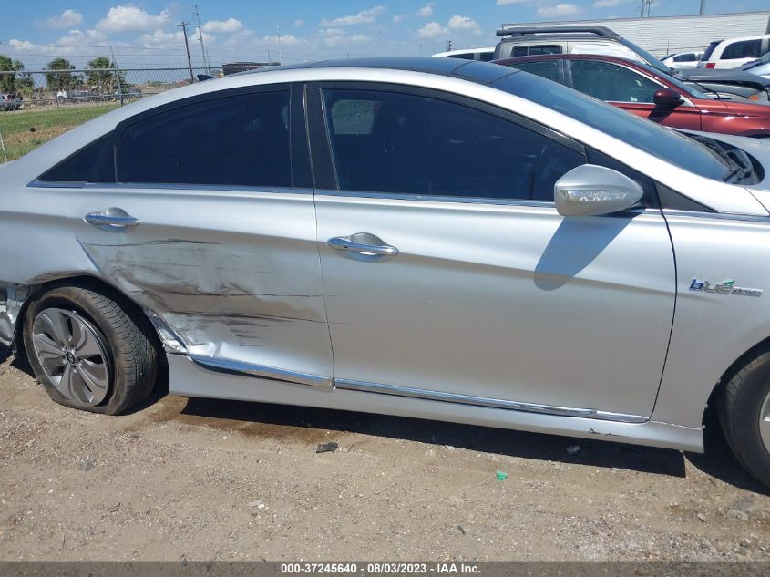 2015 HYUNDAI SONATA HYBRID LIMITED - KMHEC4A40FA130297