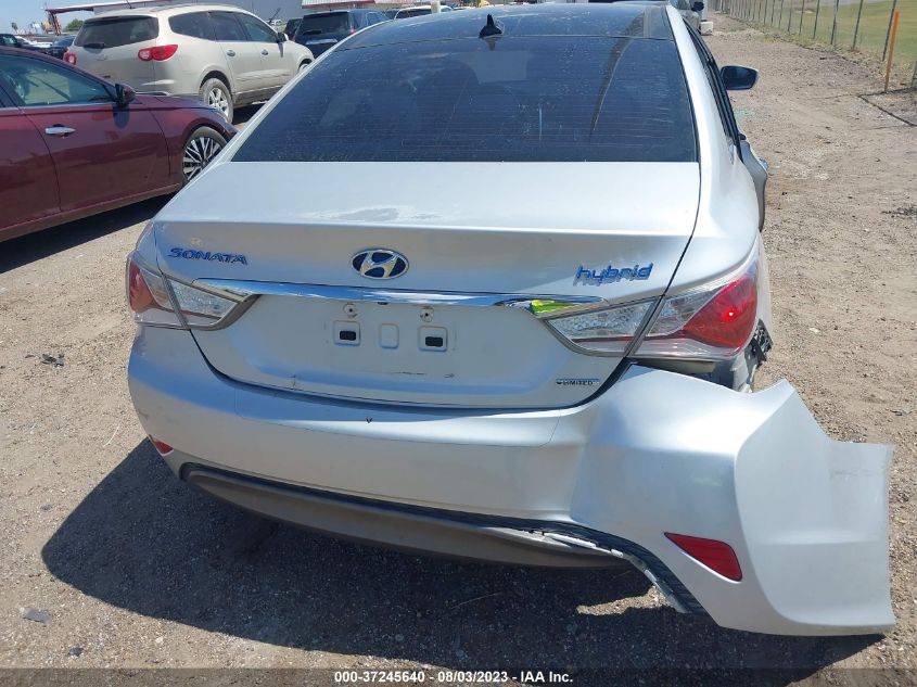 2015 HYUNDAI SONATA HYBRID LIMITED - KMHEC4A40FA130297