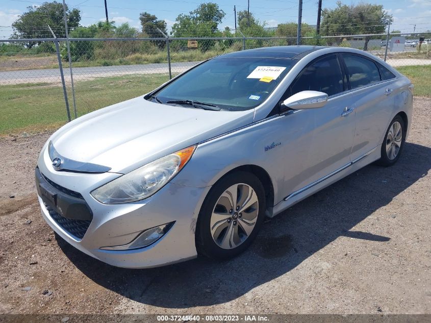 2015 HYUNDAI SONATA HYBRID LIMITED - KMHEC4A40FA130297