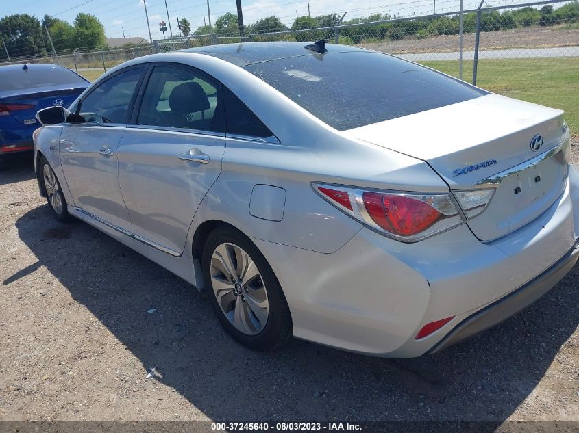 2015 HYUNDAI SONATA HYBRID LIMITED - KMHEC4A40FA130297