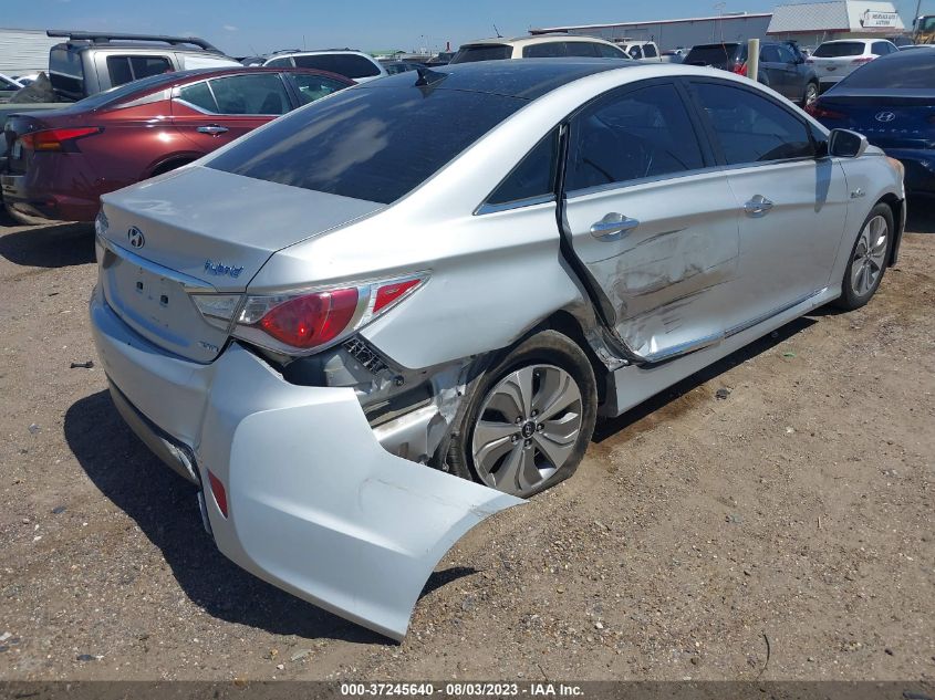 2015 HYUNDAI SONATA HYBRID LIMITED - KMHEC4A40FA130297